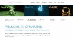 Desktop Screenshot of cytosurge.com